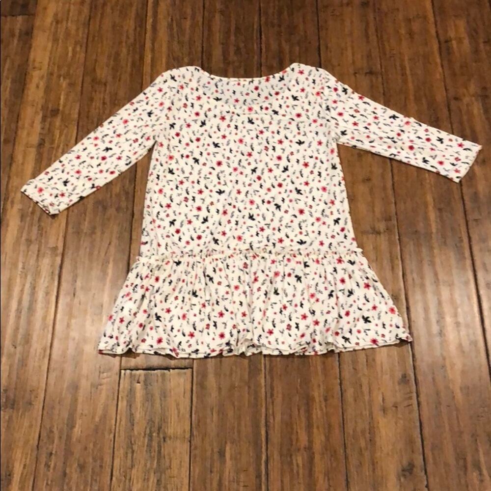 Floral Print Top Ruffle - Picture 8 of 8